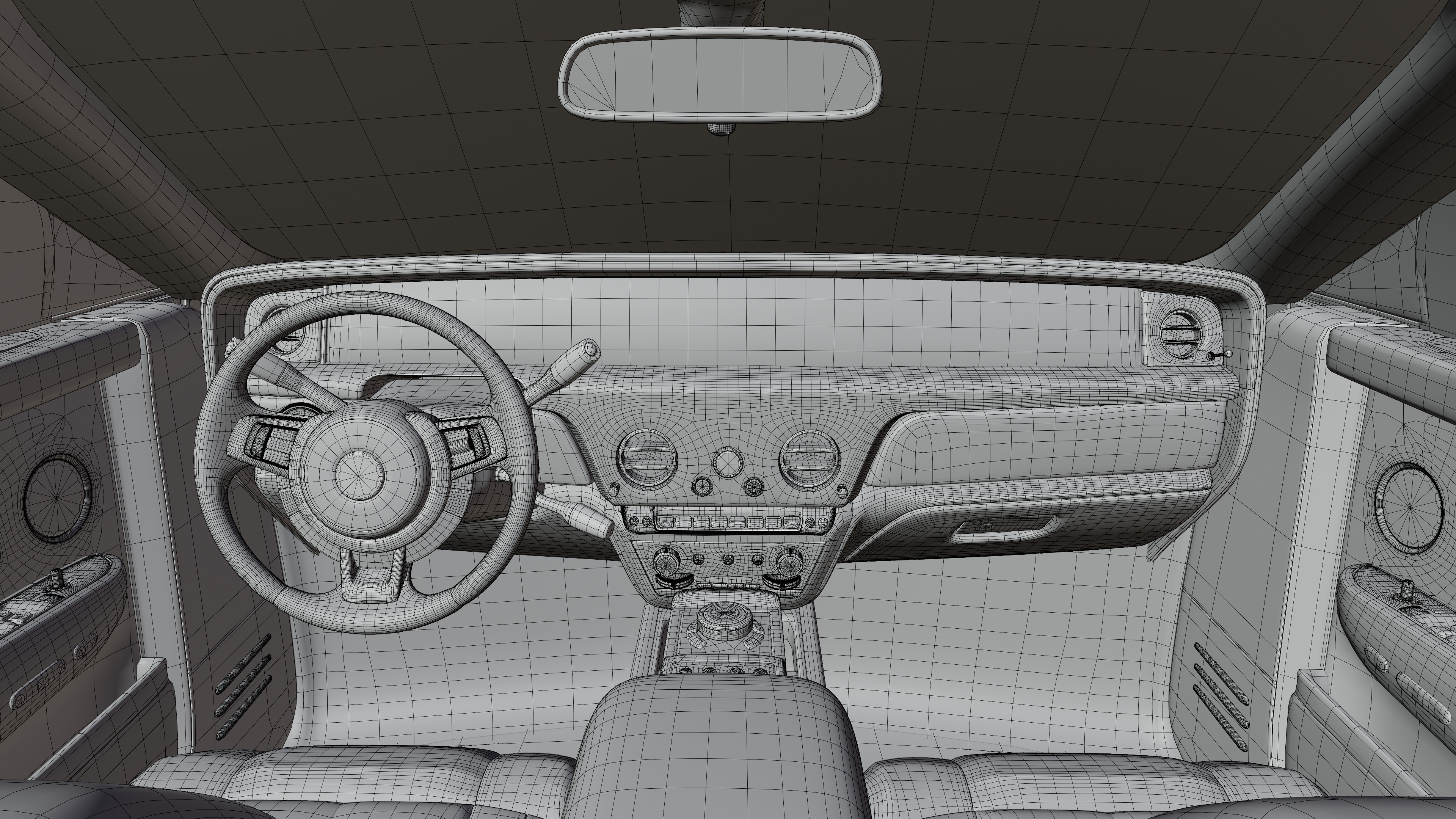 2021 Rolls-Royce Ghost With Inteiror 3D model_6