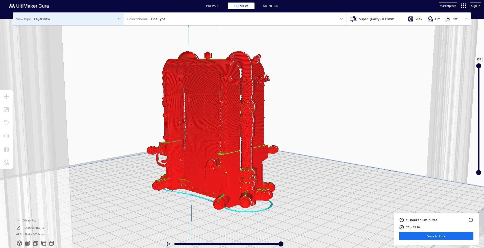 futuristic sci-fi door 3D print model_5