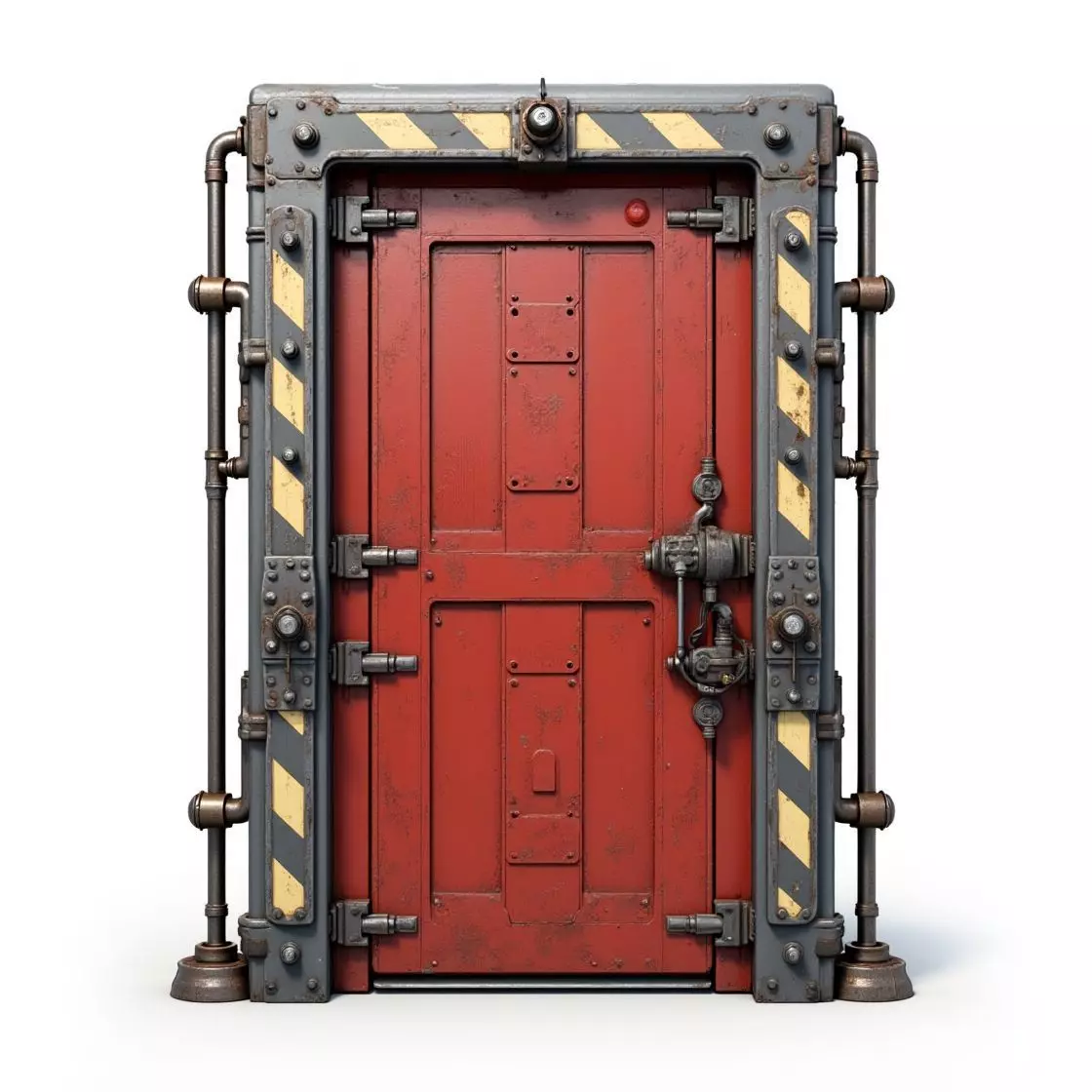 futuristic sci-fi door 3D print model