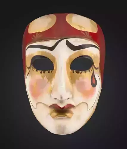 The Purge Horror Face Mask - Helloween Embroidered Mask