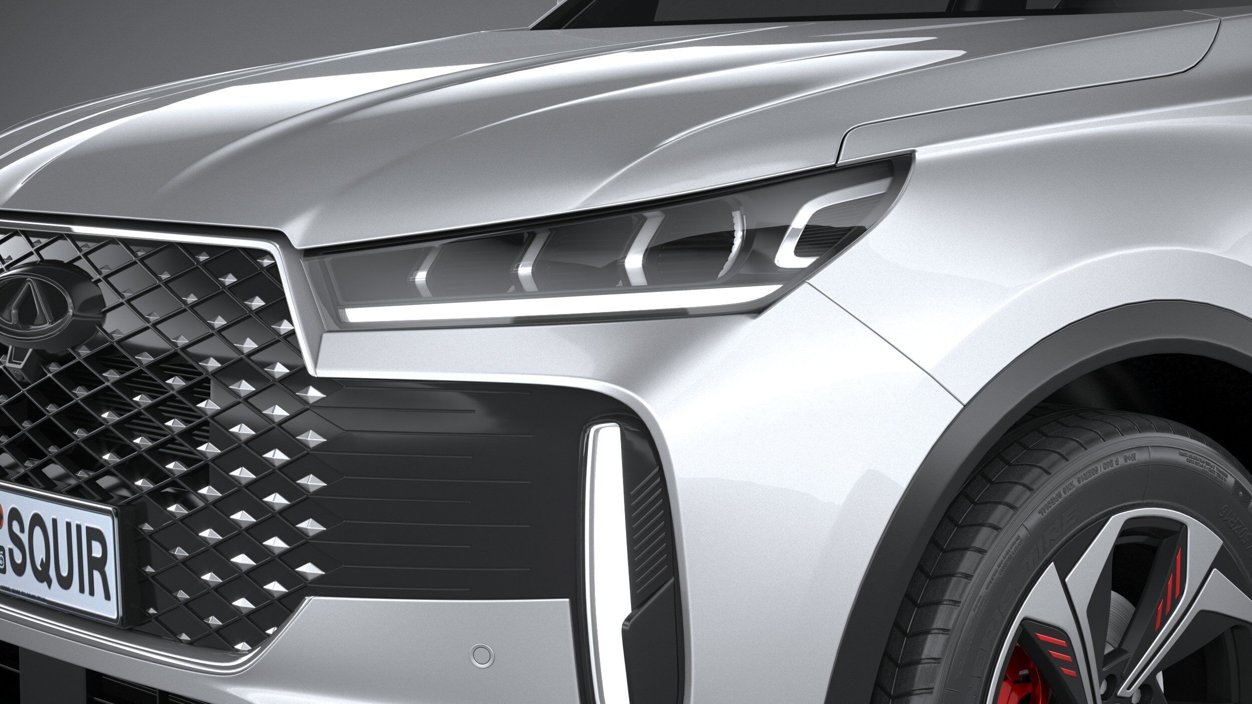 Chery Tiggo 4 Pro 2025 3D model_14