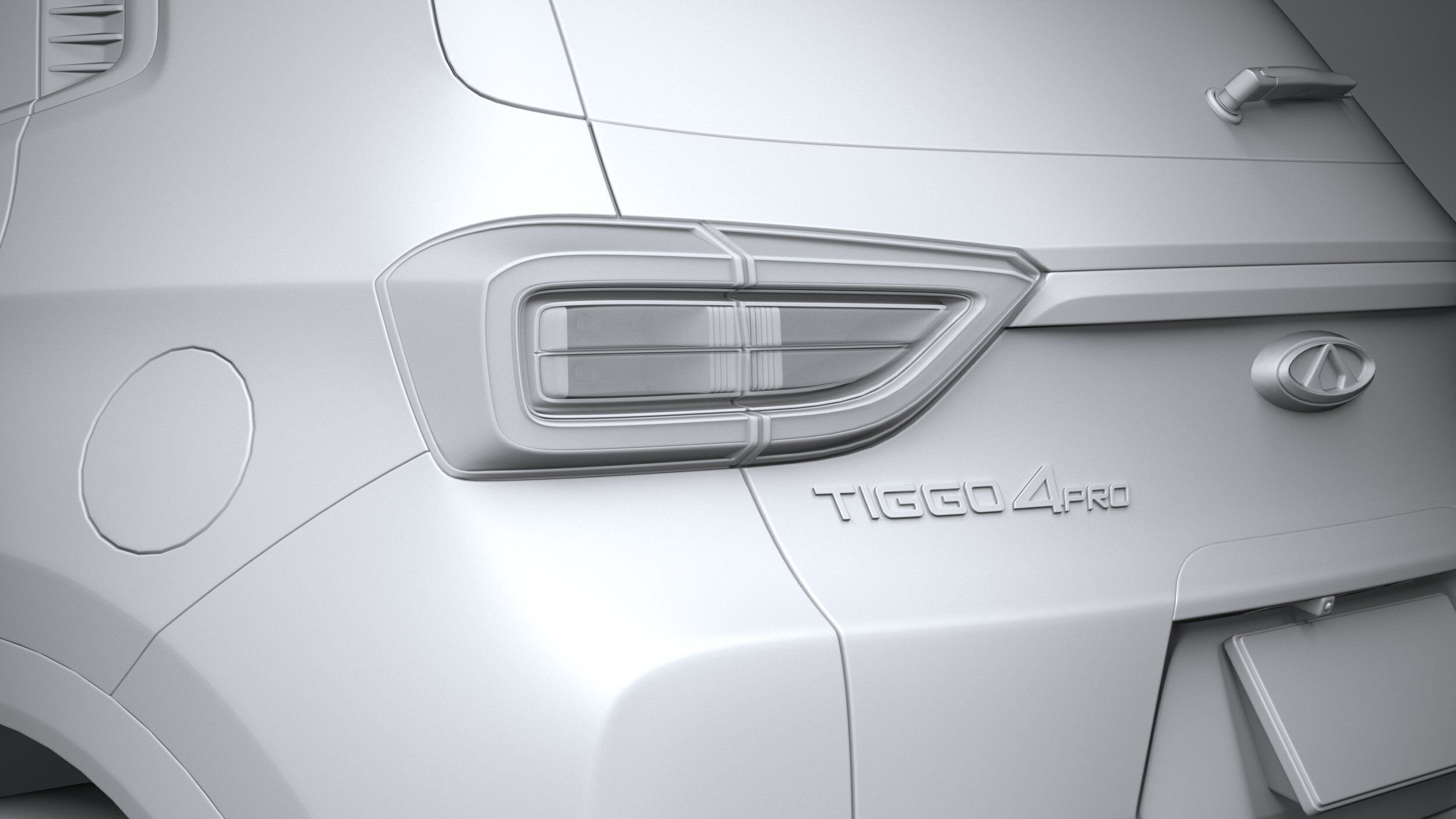 Chery Tiggo 4 Pro 2025 3D model_24