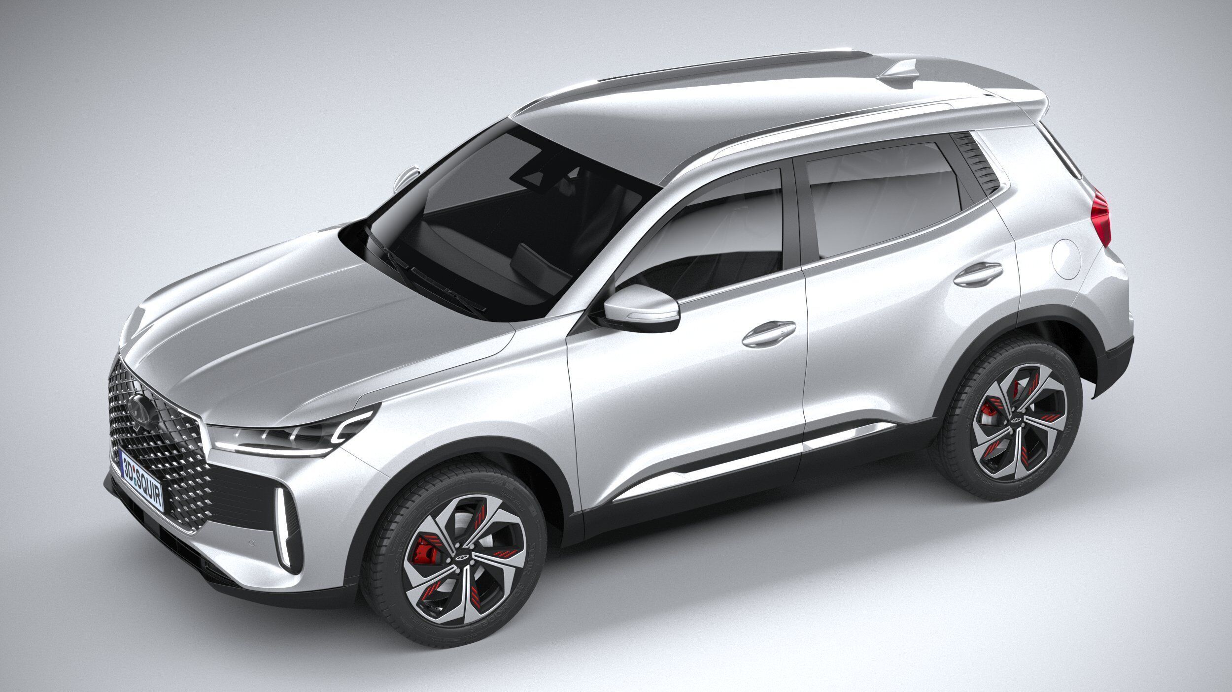 Chery Tiggo 4 Pro 2025 3D model_7