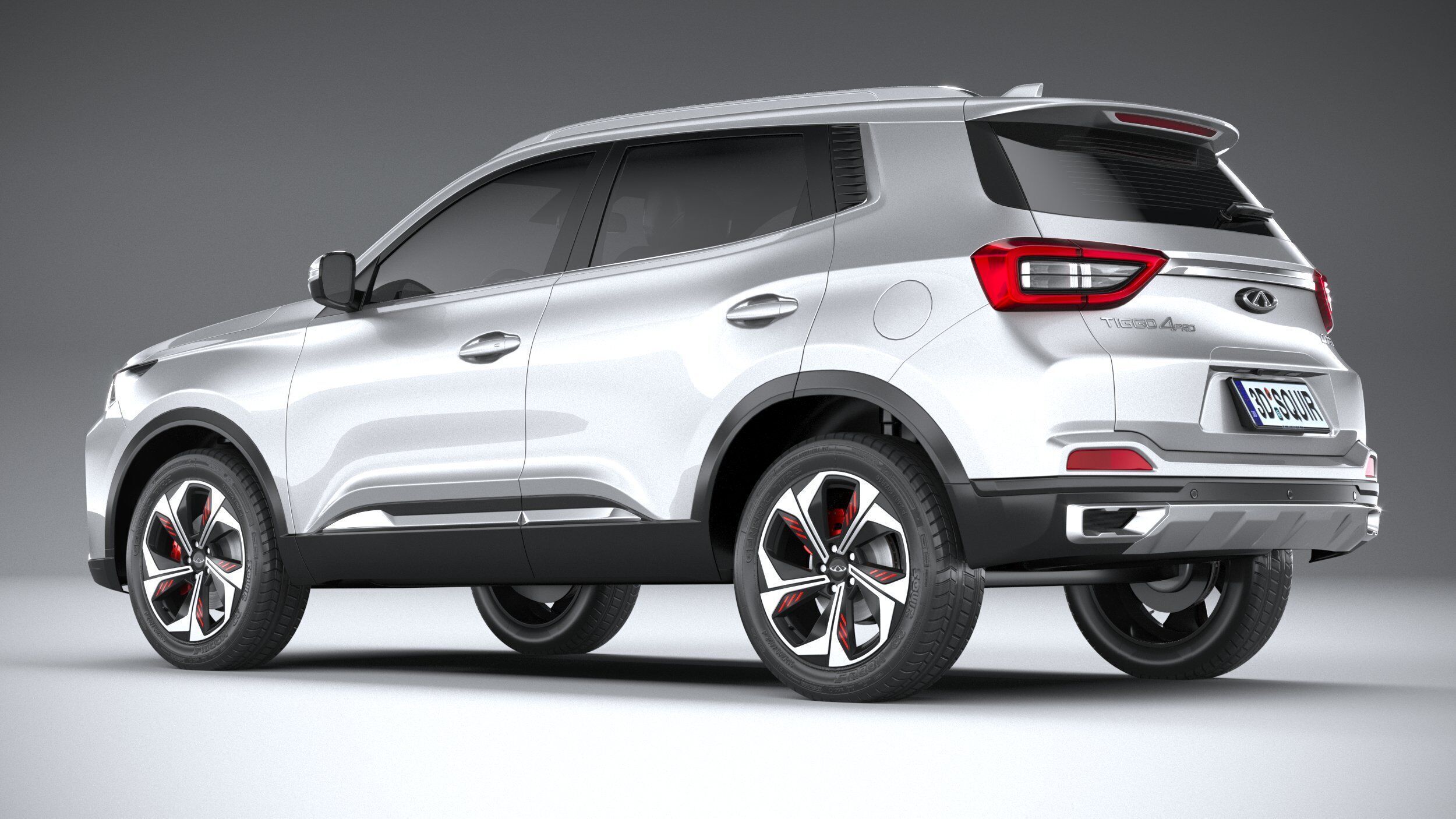 Chery Tiggo 4 Pro 2025 3D model_5