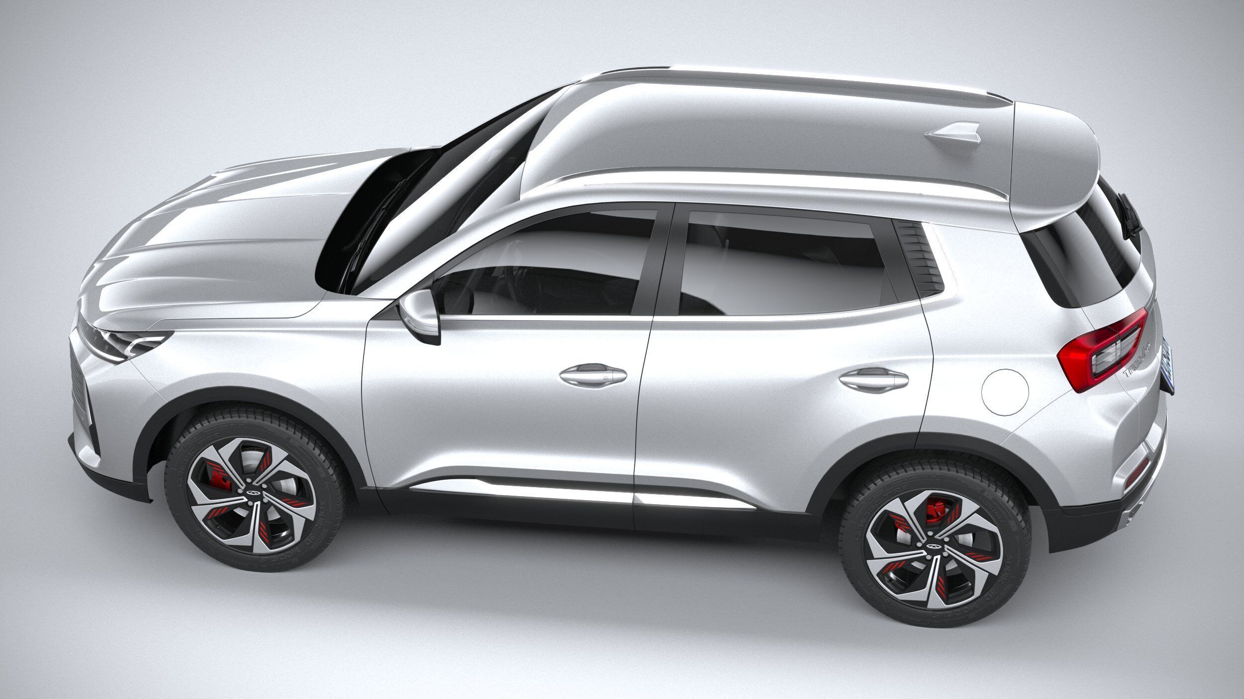 Chery Tiggo 4 Pro 2025 3D model_9