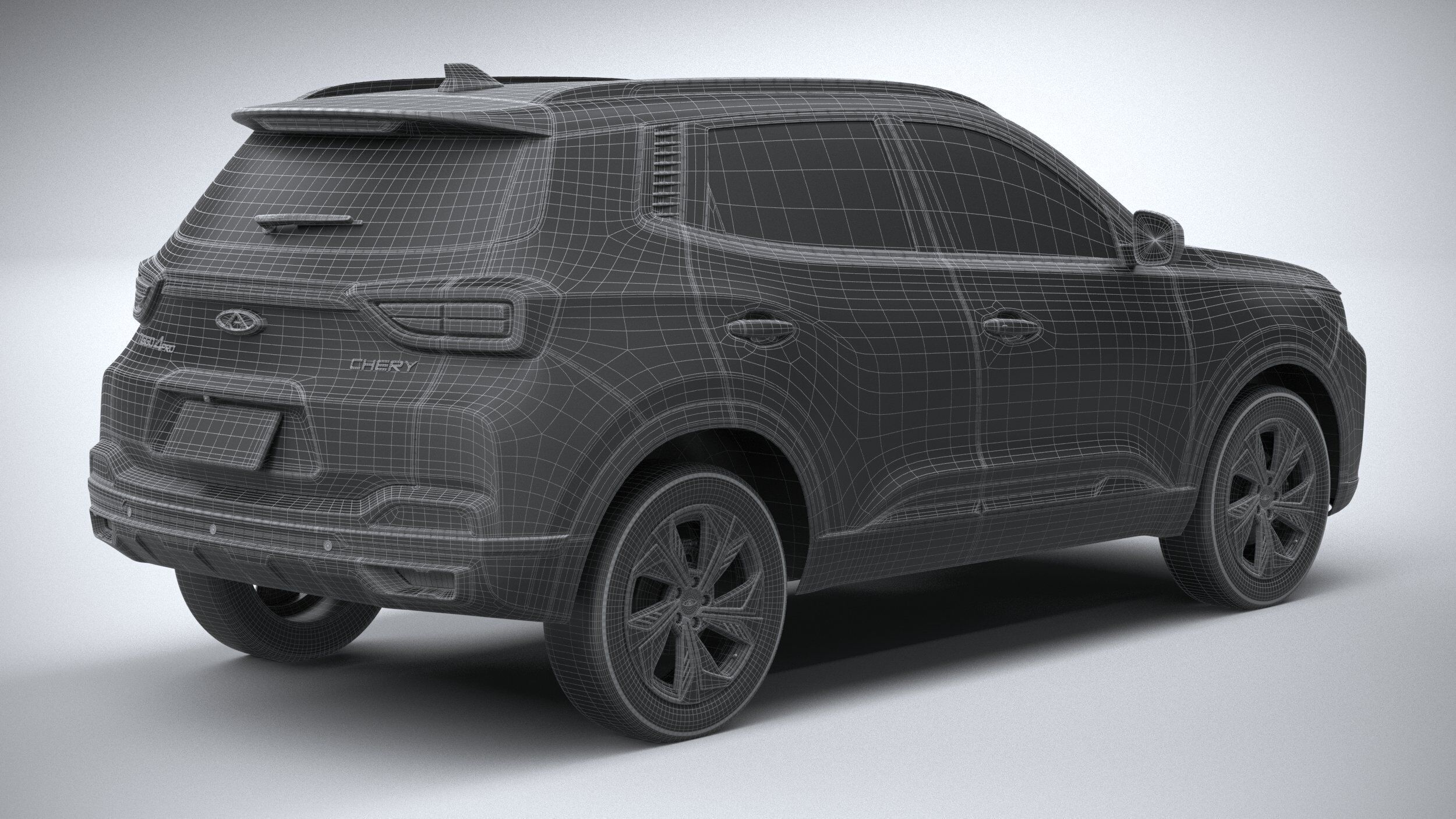 Chery Tiggo 4 Pro 2025 3D model_29