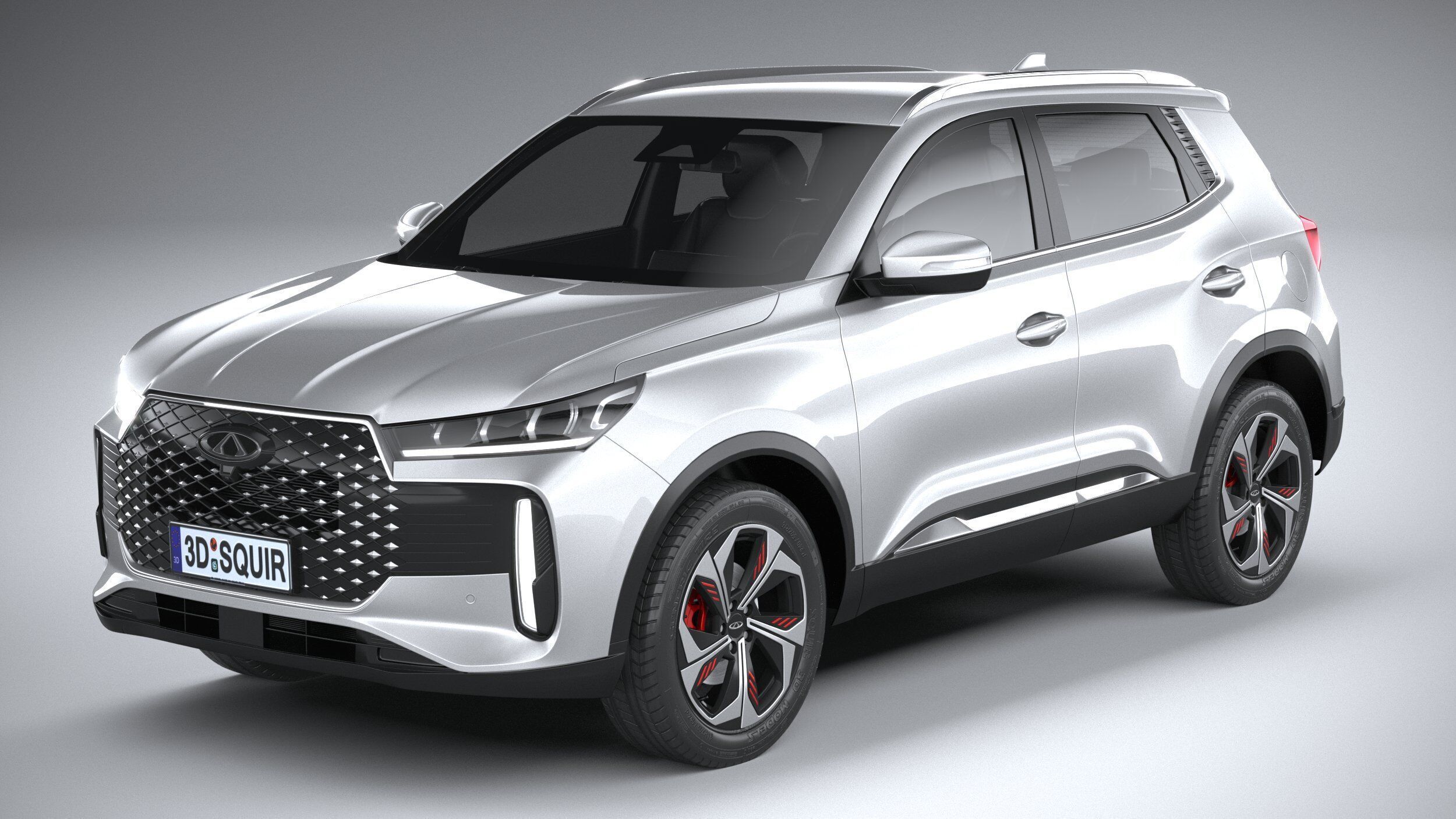 Chery Tiggo 4 Pro 2025 3D model_1