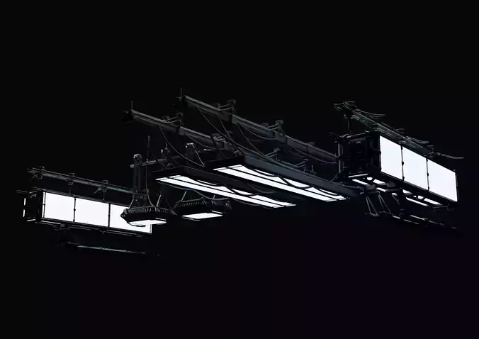 Concert Stage Lights Truss System Set of 3