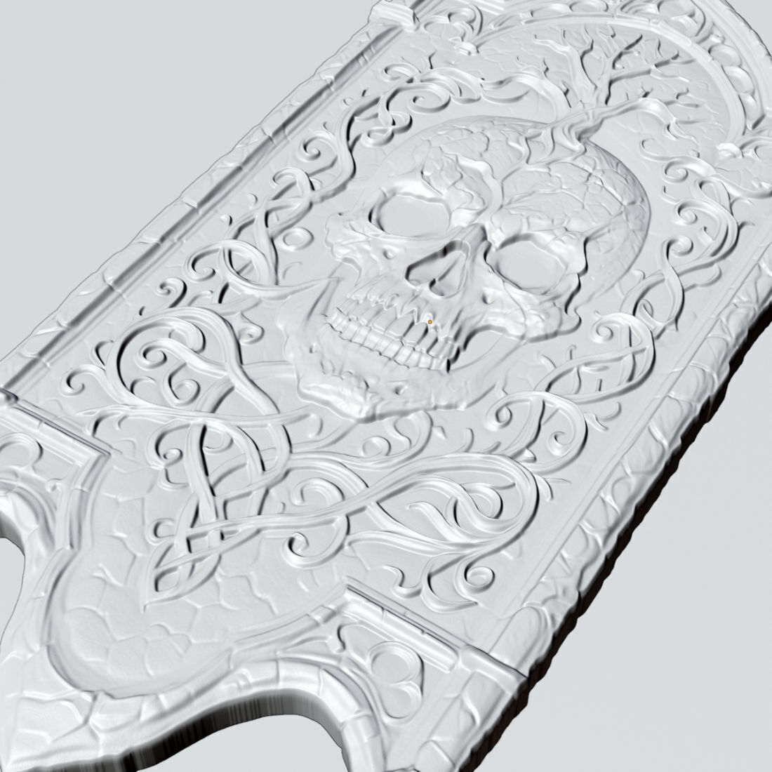 Skull - decoration 3D print model_6