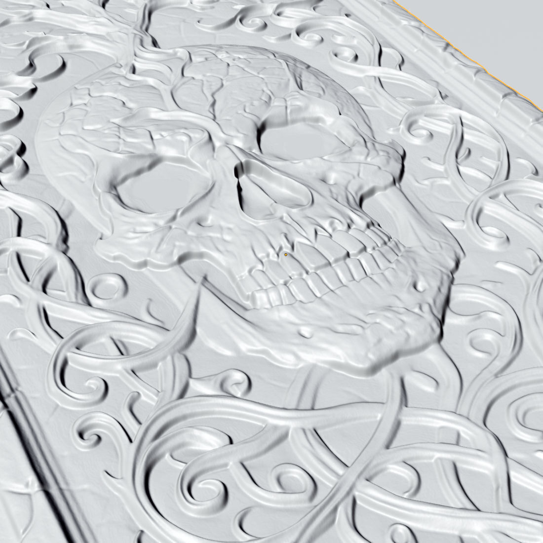 Skull - decoration 3D print model_9