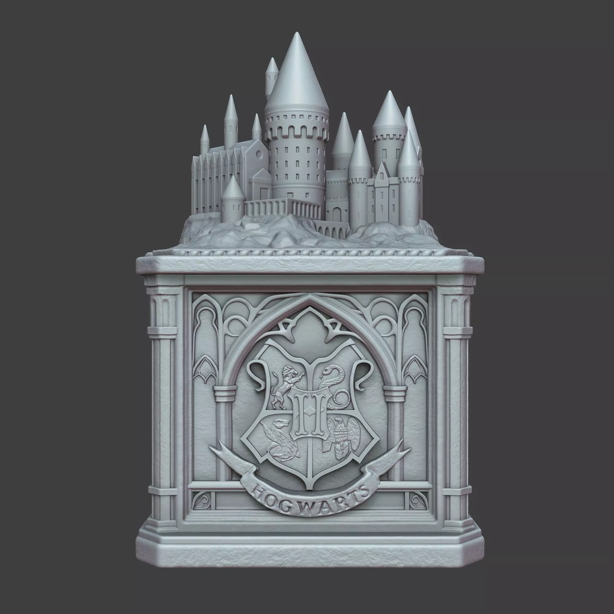 Hogwarts Box Harry Potter Fan Art 3D print model_0