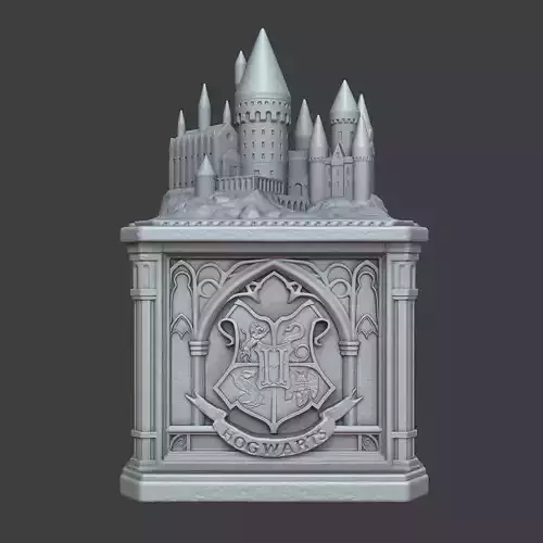 Hogwarts Box Harry Potter Fan Art