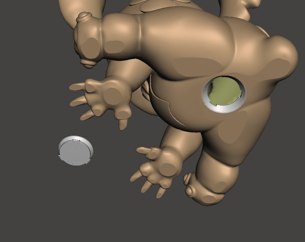 Lilo and Stitch - Stitch piggy bank  - alcancilla de stich 3D print model_3