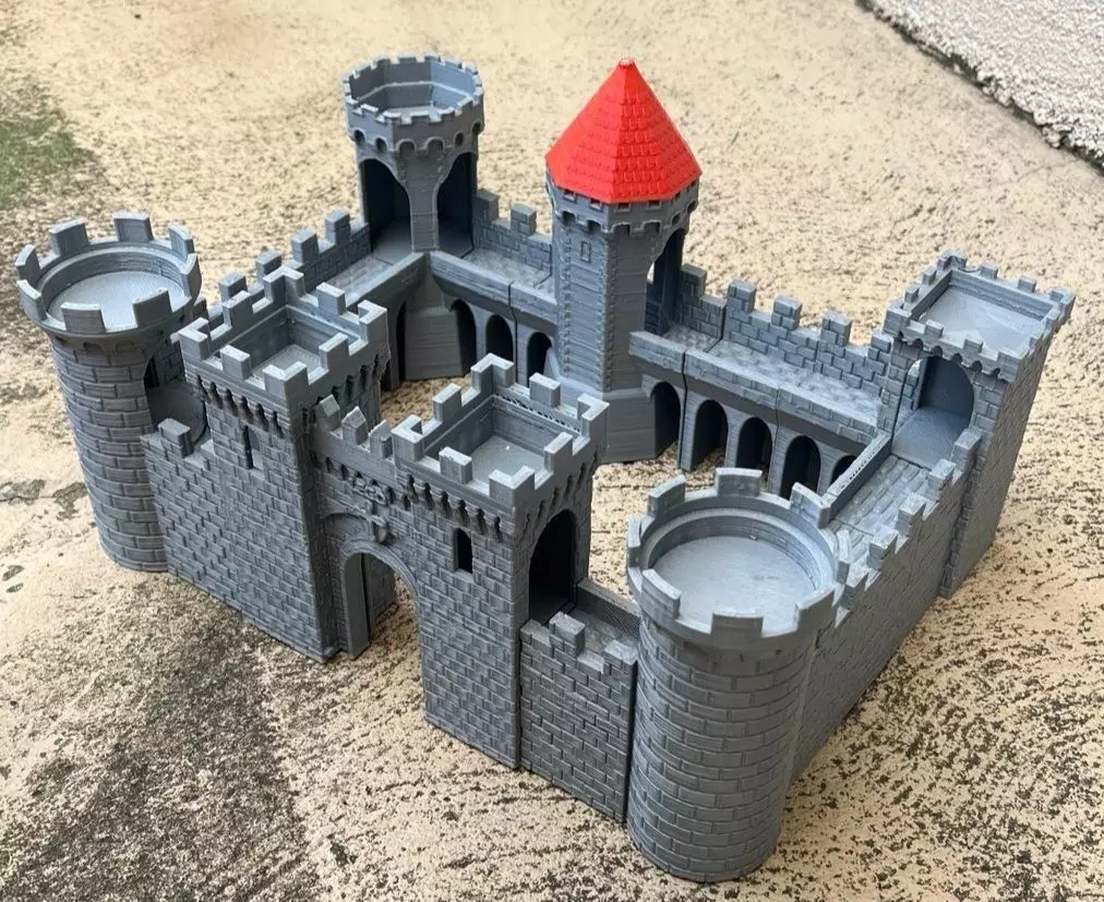 amazing castle 3D print model_0