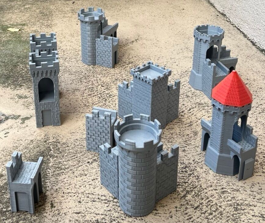 amazing castle 3D print model_2