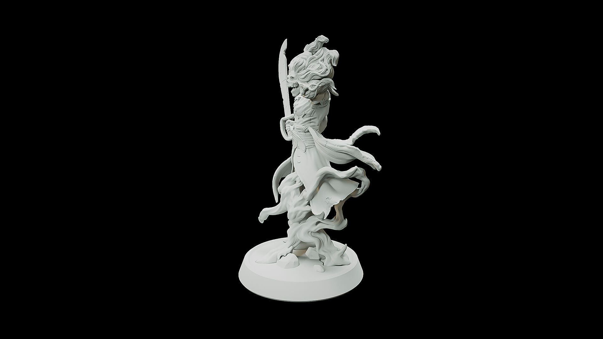 Headless Bosun 3D print model_2