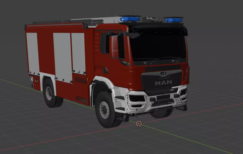 MAN TLF 3D model