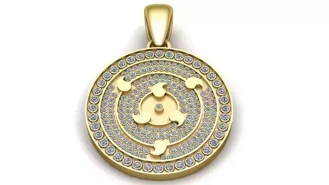 GOLD DIAMAND PENDENT