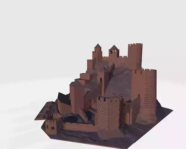 Golubac fortress on Danube in Serbia