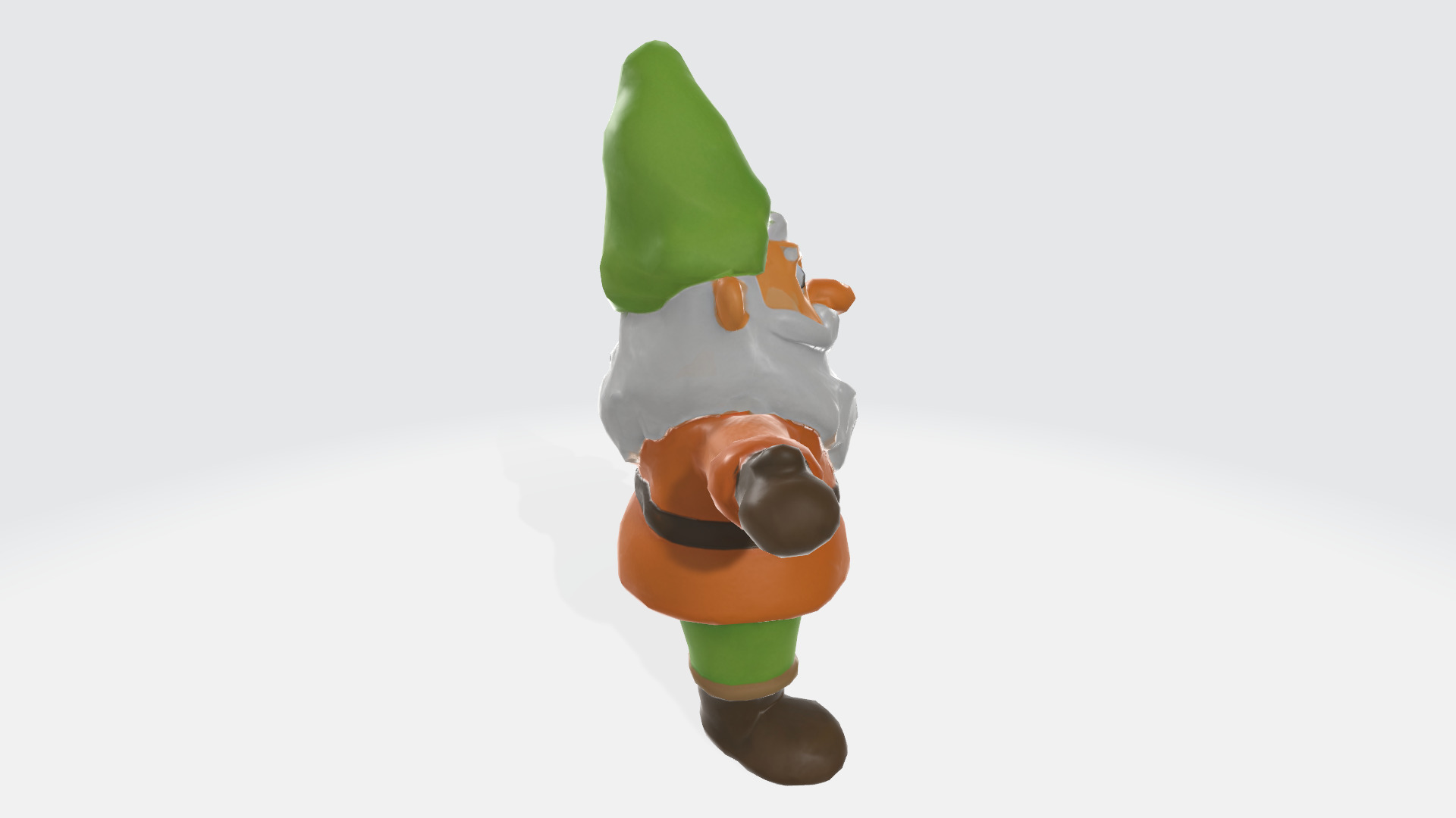 Dwarf Rigged and Animated and Ready to Rig and Animate Low-poly 3D model_5