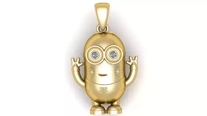 Designer cartoon pendant