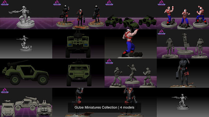 GiJoe Miniatures Collection 