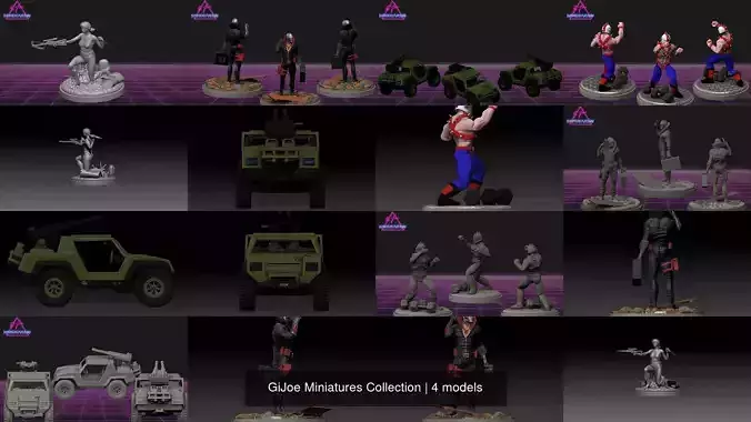 GiJoe Miniatures Collection 