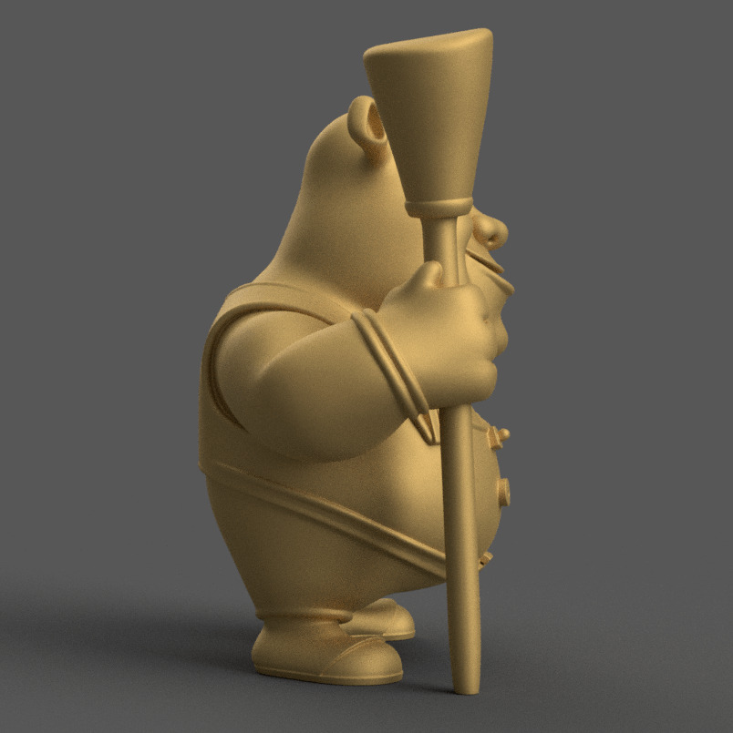Fun Shrek 3D STL File for Unique Home Decor 3D print model_6