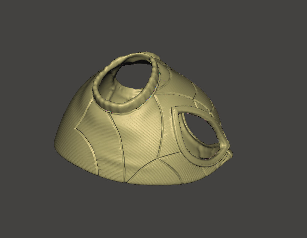 SPIDER CAT mask - PETER PARKER - mascara del spider cat 3D print model_2