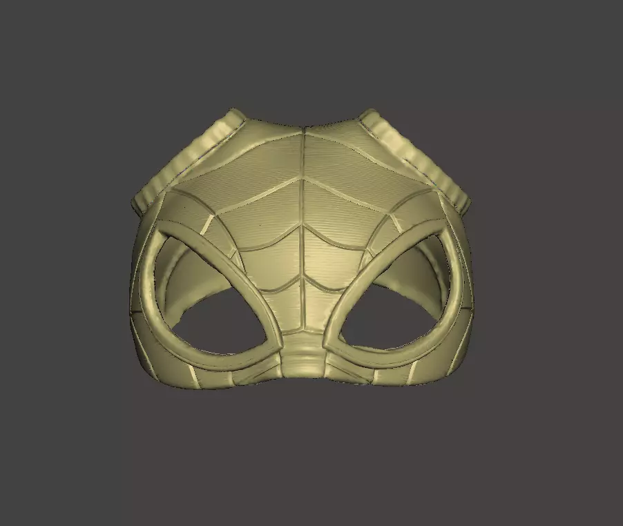 SPIDER CAT mask - PETER PARKER - mascara del spider cat 3D print model_0