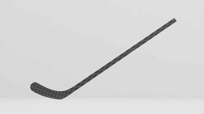 High-Detail 3D Hockey Stick Model -Textured 3D model
