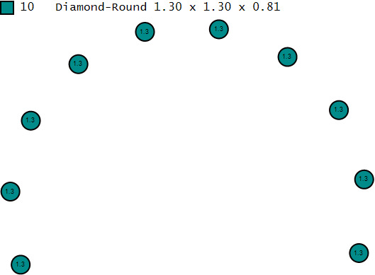 Beretta pendant 3D print model_5