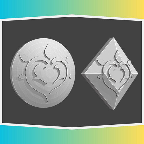 Dendro element - Vision rune 3D print model
