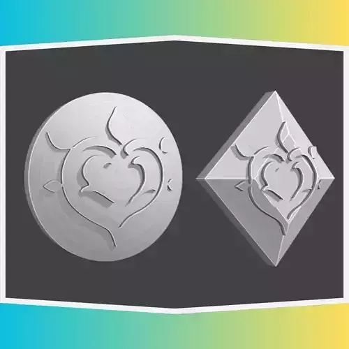 Dendro element - Vision rune 3D print model