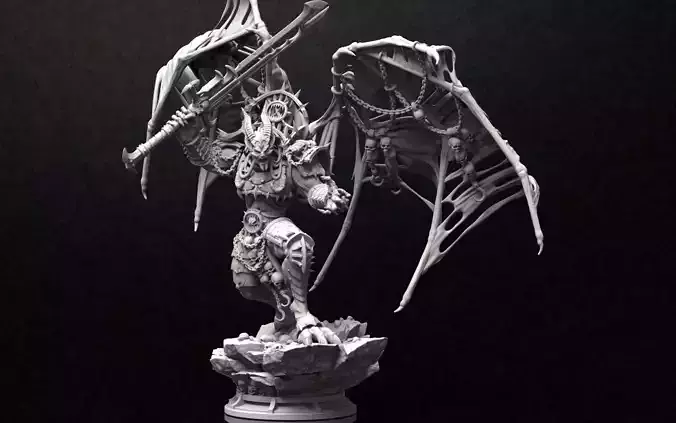 THE RAGE DAEMON   3D print model