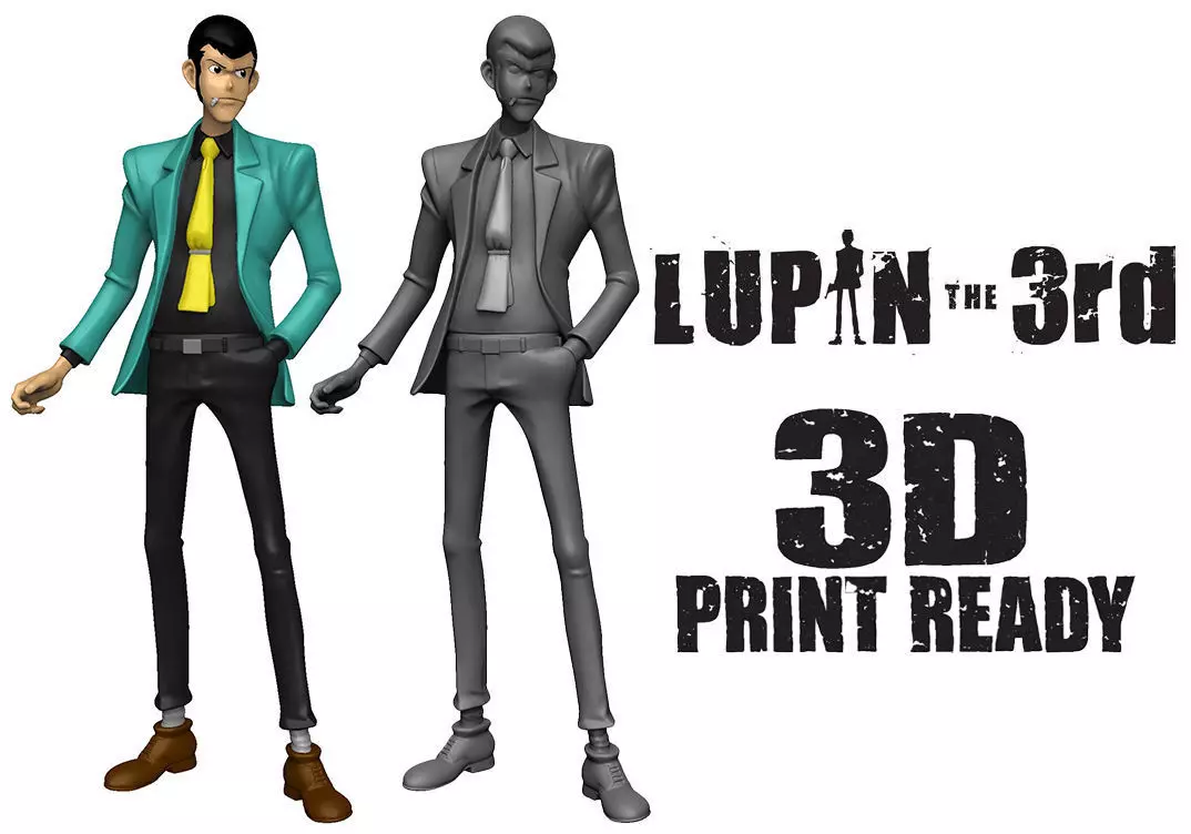 Lupin III 3D print model