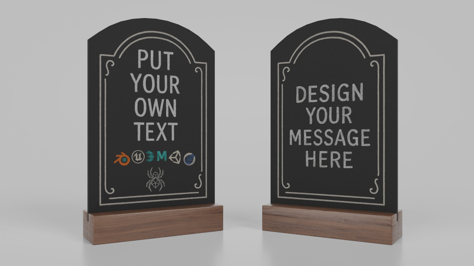 Event and Wedding Signage Collection - Customizable Chalkboards _15