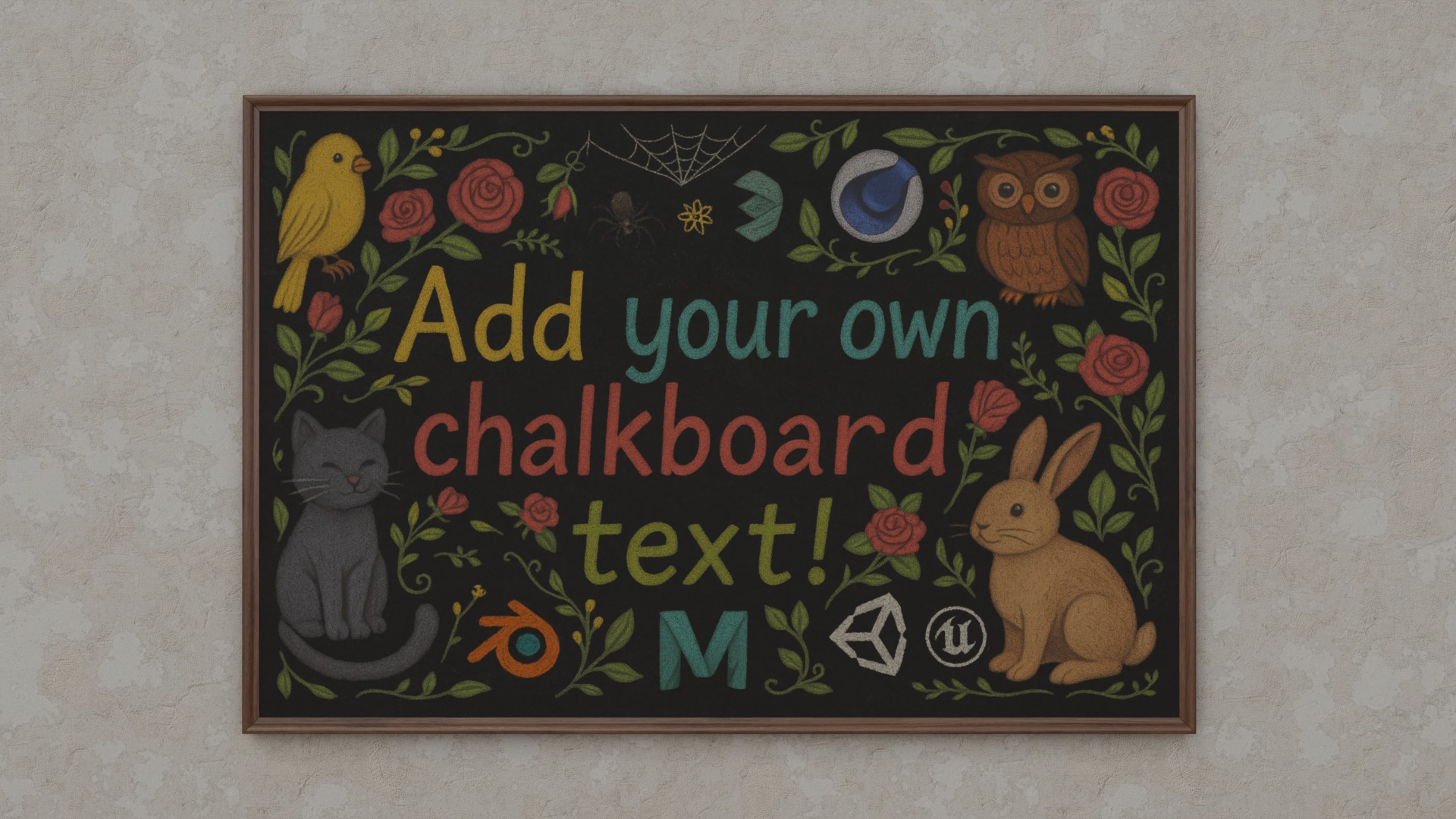 Event and Wedding Signage Collection - Customizable Chalkboards _31