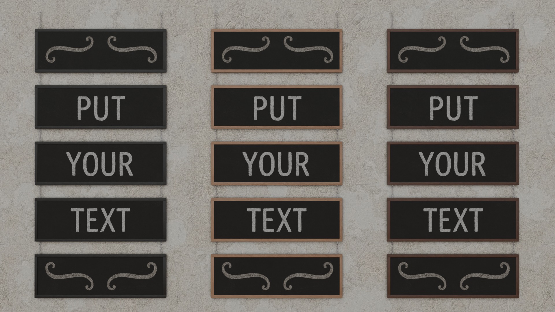 Event and Wedding Signage Collection - Customizable Chalkboards _44