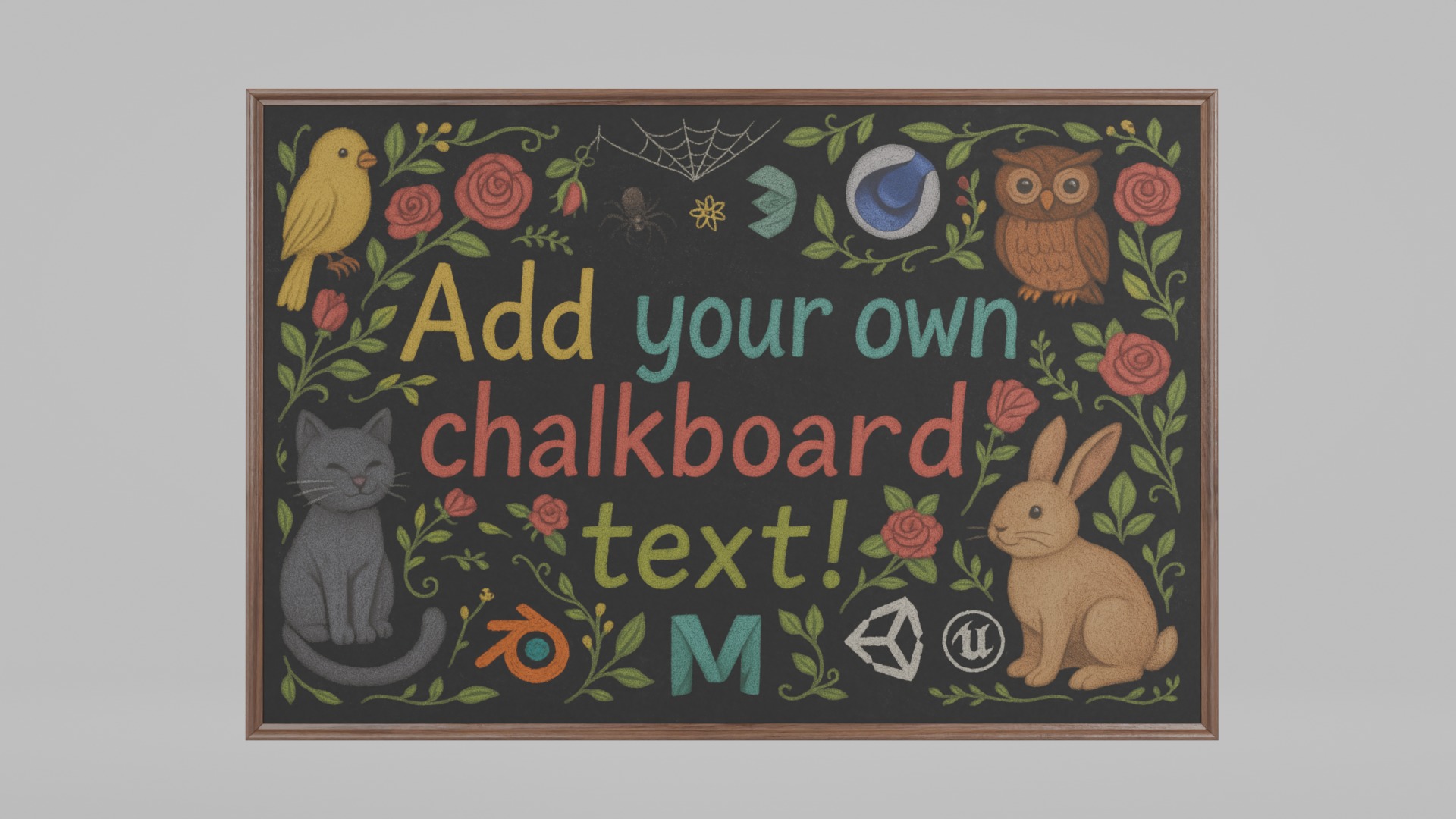 Event and Wedding Signage Collection - Customizable Chalkboards _28