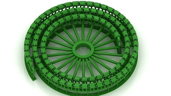 4MM Highly Premium Plain Round Unisex Chain 3D print model