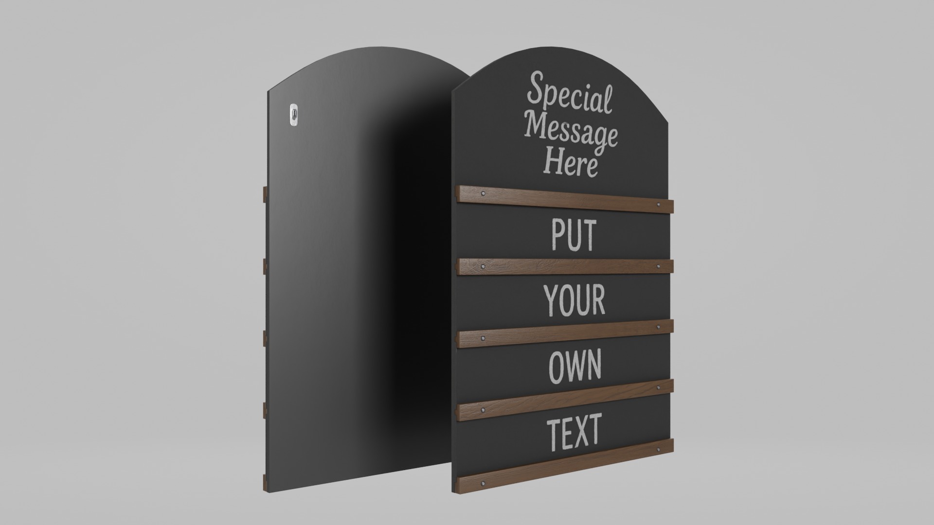 Creative Studio Essentials - Customizable Chalkboards 3D Model Collection_29