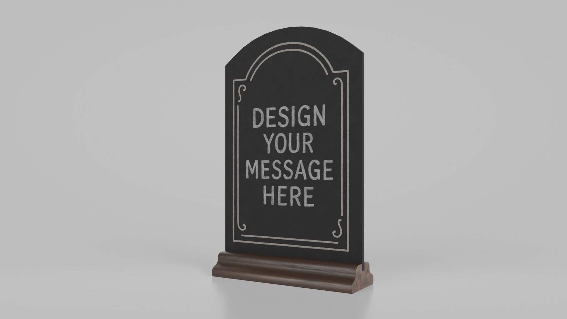 Creative Studio Essentials - Customizable Chalkboards 3D Model Collection_13