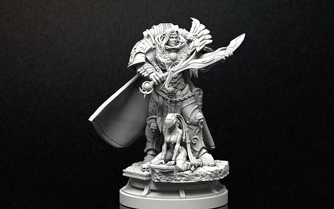 THE MEDUSA KNIGHT 3D print model