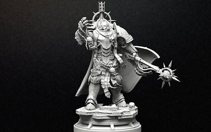 THE BOOK KNIGHT 3D print model