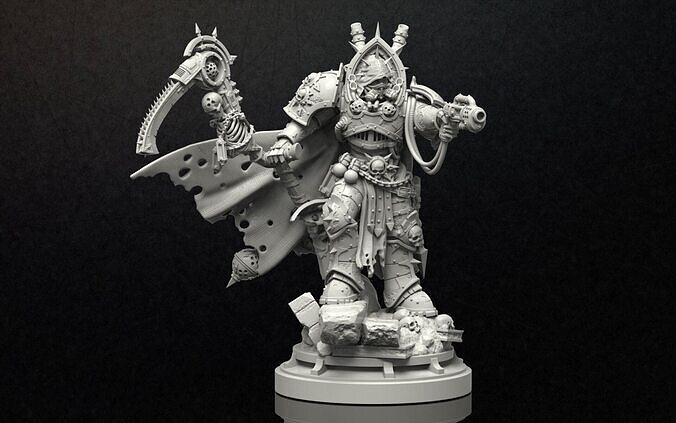 THE POISON KNIGHT 3D print model