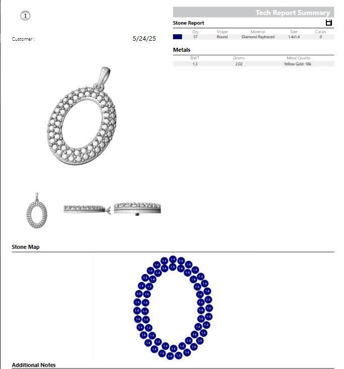pendant 3D print model_3