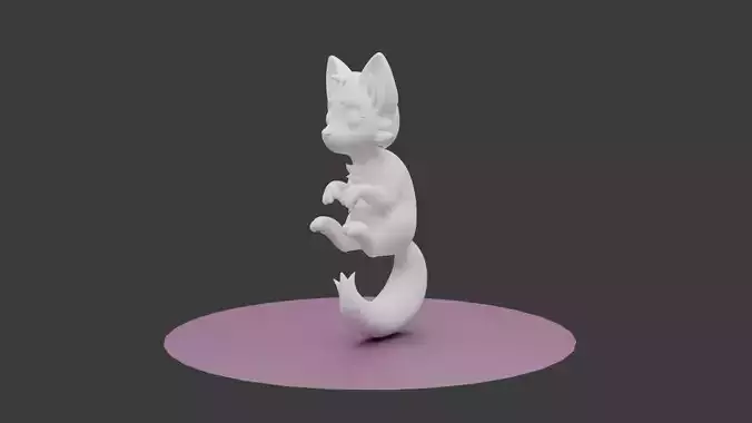 cutie puppy model for 3d printing