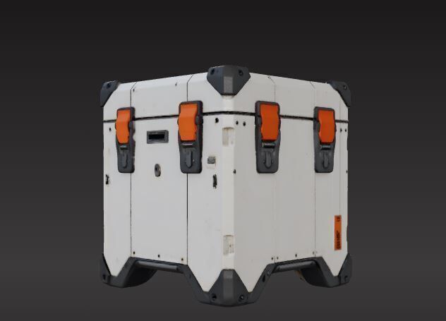sci-fi box capsule 3D print model_1