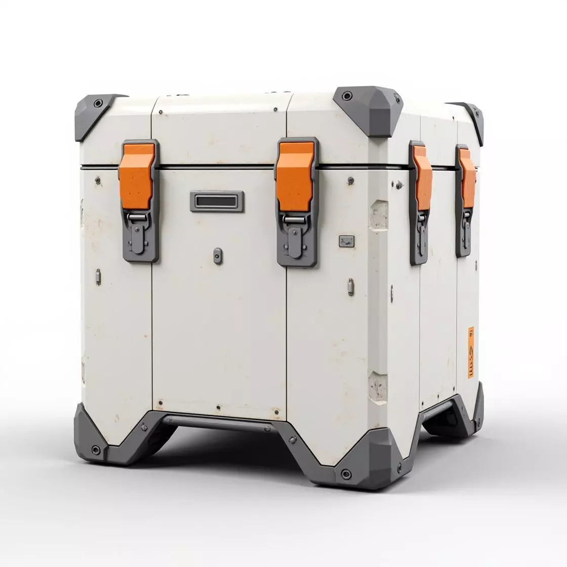 sci-fi box capsule 3D print model_0